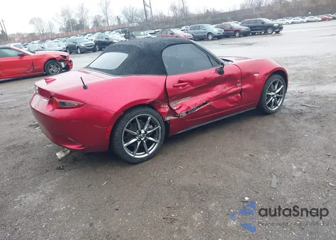 2022 Mazda Mx-5 Miata Grand Touring из США, поврежденный, VIN JM1NDAD79N0502715